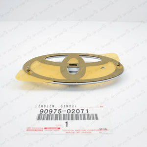 NEW GENUINE FOR TOYOTA COROLLA CAMRY RAV4 CHROME REAR BACK EMBLEM 90975-02071