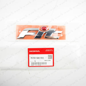 NEW GENUINE HONDA FIT GD2 JDM EMBLEM RED DOT 75722-SAA-010