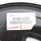 New Genuine Lexus 06-21 IS250 350 300 200t Front Brake Rotor Dust Cover SET of 2