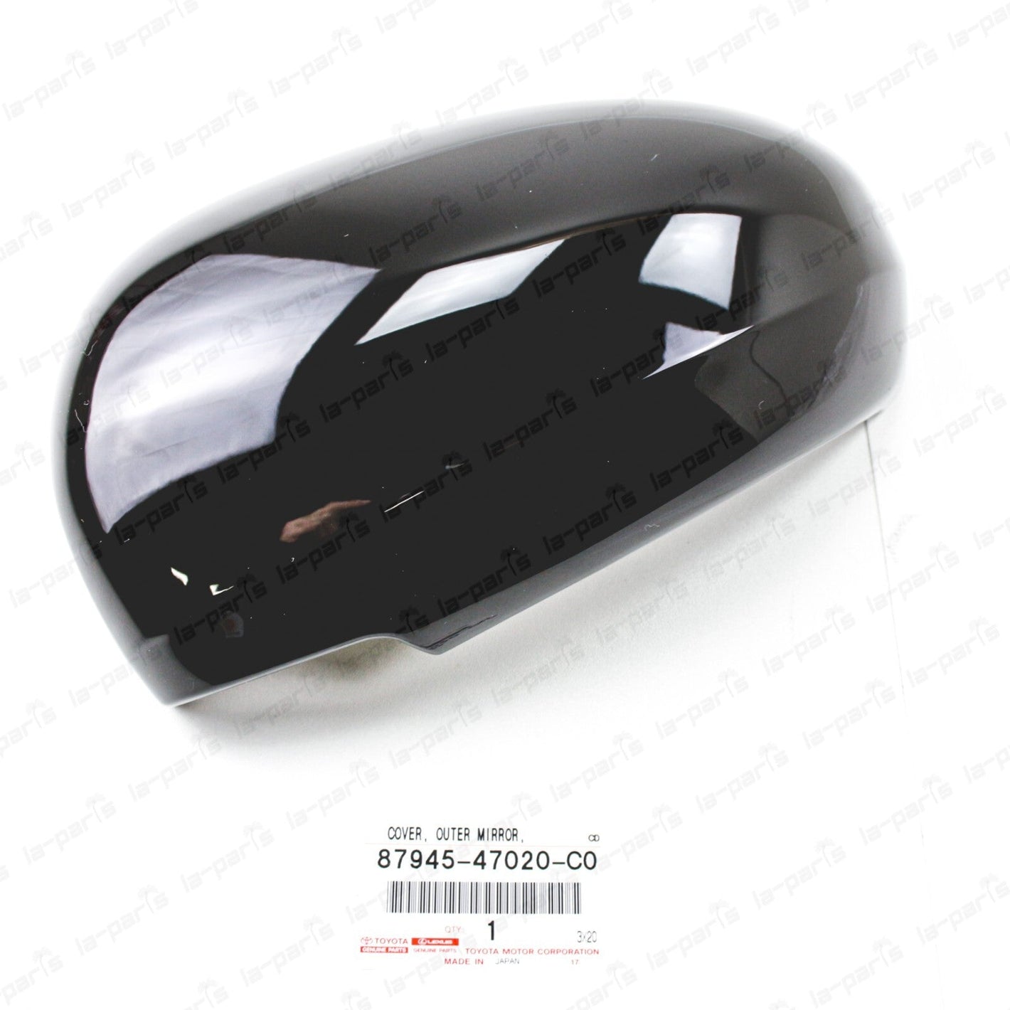 New Genuine OEM Toyota 10-15 Prius Prius V Driver Side Mirror Cover Black 202