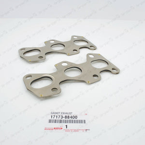 GENUINE TOYOTA 1JZ-GTE NON VVTI EXHAUST MANIFOLD GASKET TO HEAD 17173-88400 X 2