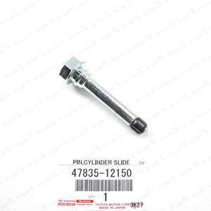 Genuine OEM Toyota 10-22 Prius CT200h Rear Disc Brake Pad Guide Pin 47835-12150