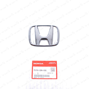 New Genuine OEM Honda 03-05 Accord 07-08 Fit Front Grille Emblem 75700-SDN-000