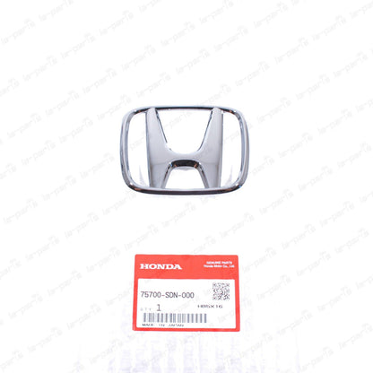 New Genuine OEM Honda 03-05 Accord 07-08 Fit Front Grille Emblem 75700-SDN-000