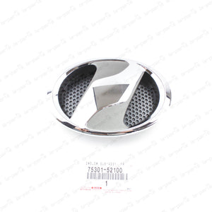 New Genuine Toyota Vitz KSP130 NSP130 Front Radiator Grille Emblem 75301-52100