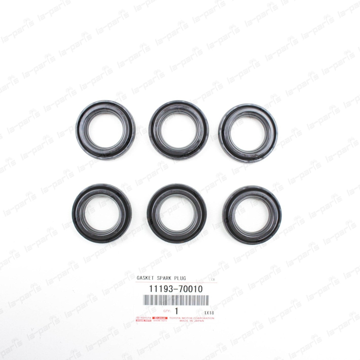 GENUINE 11193-70010 FOR TOYOTA & LEXUS SPARK PLUG TUBE SEAL SET of 6