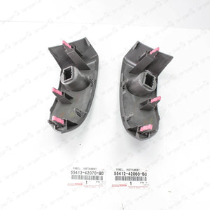 New Genuine Toyota Rav4 06-12  Center Instrument Cluster Finish Panel Trim PAIR