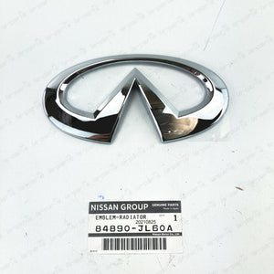 NEW GENUINE INFINITI G37 COUPE Q60 COUPE TRUNK LID EMBLEM 84890-JL60A