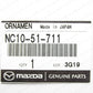 New Genuine OEM Mazda 1998-2005 MX-5 Miata Rear Mazda Logo Emblem NC10-51-711