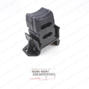 Genuine Toyota 03-09 4Runner Gx470 Right Rear Axle Bump Stop Cushion 48306-60201