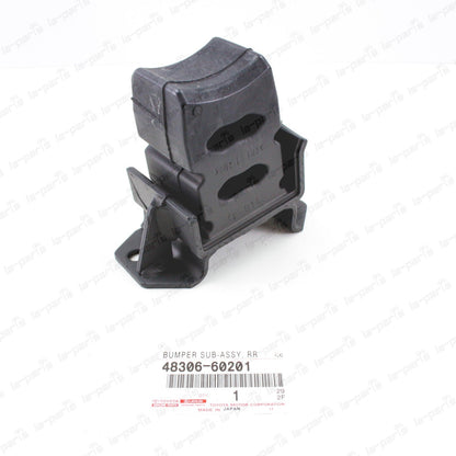 Genuine Toyota 03-09 4Runner Gx470 Right Rear Axle Bump Stop Cushion 48306-60201