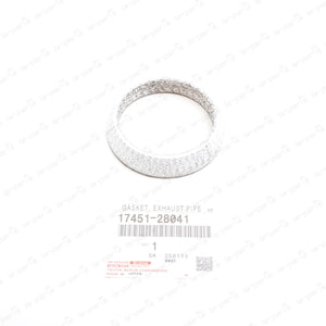 New Genuine OEM Toyota Lexus 2006-2024 Exhaust Pipe Gasket 17451-28041