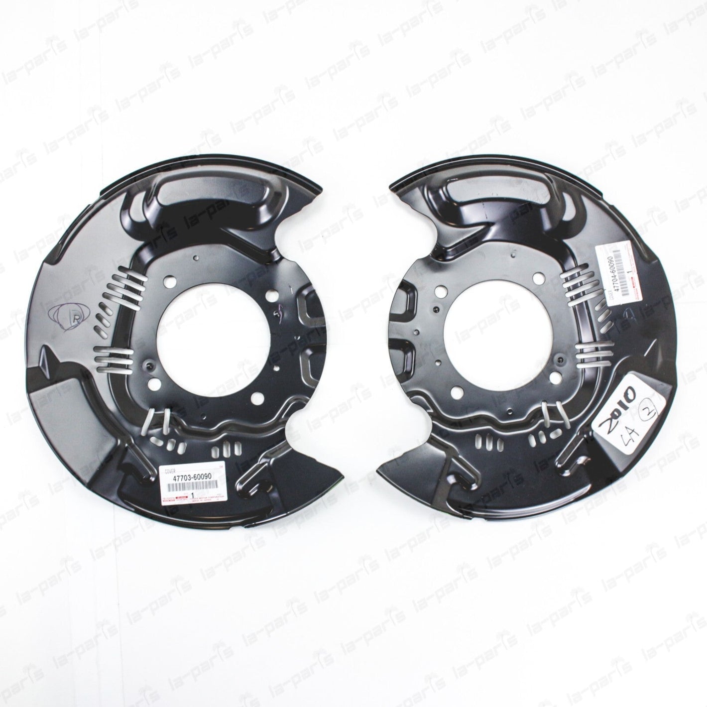 Genuine Toyota 08-21 Land Cruiser Lexus LX570 Front Disc Brake Dust Cover Pair