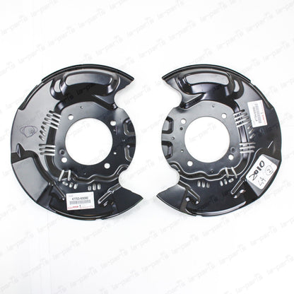 Genuine Toyota 08-21 Land Cruiser Lexus LX570 Front Disc Brake Dust Cover Pair