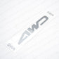 New Genuine OEM Honda 07-09 CR-V 4WD Decal Sticker 75723-SWA-A01