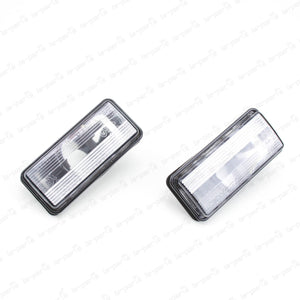 NEW GENUINE TOYOTA LAND CRUISER GX470 LX470  REAR LICENSE PLATE LIGHT LENS 2PCS