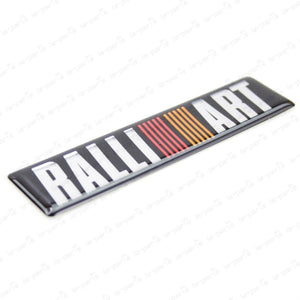New Genuine OEM Mitsubishi Ralliart Emblem 7415A033 Made in Japan 108x26mm