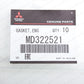 Genuine OEM Mitsubishi 03-06 Lancer EVO Eclipse 4G63 Oil Pump Gasket MD322521
