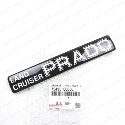 New Genuine Toyota 96-02 Land Cruiser Prado J90 Back Door Emblem 75435-60050