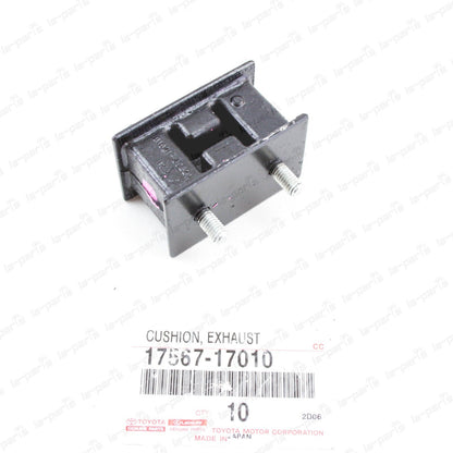 NEW GENUINE TOYOTA LC FZJ80 LX450 CUSHION EXHAUST PIPE CENTER 17567-17010