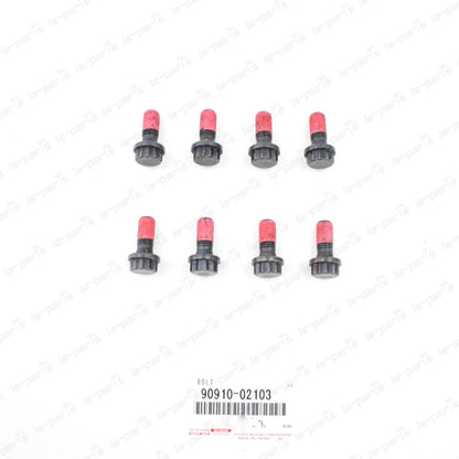 New Genuine Toyota Supra JZA80 MR2 Matrix Celica Clutch Flywheel Bolt Set Of 8