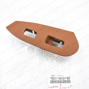 Genuine Lexus 02-10 SC430 Saddle Tan Passenger Door Switch Bezel 74231-24901-E0
