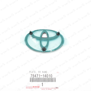 New Genuine for Toyota 93-98 Supra JZA80 Rear Hatch "T" Emblem Badge 75471-14010