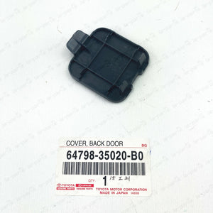 GENUINE TOYOTA 07-14 FJ CRUISER BACK DOOR LOCK COVER  64798-35020-B0