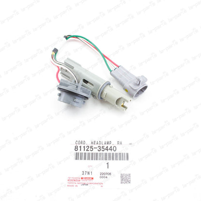 New Genuine Toyota 04-09 4Runner Turn Signal Clearance Lamp Harness 81125-35440