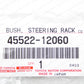 New Genuine OEM Toyota 92-97 Corolla Steering Rack Bush 45522-12060