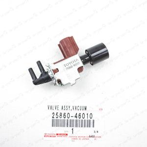 Genuine Toyota 4Runner Sequoia GS300 IS300 Vacuum Switching Valve 25860-46010
