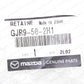 New Genuine Mazda 14-20 6 Rear Bumper Mount Bracket Passenger Side GJR9-50-2H1