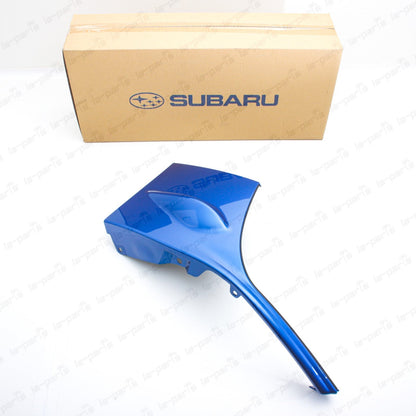 New Genuine OEM Subaru Impreza 03-05 WRX STi Blue Front RH Bumper Air Dam Skirt