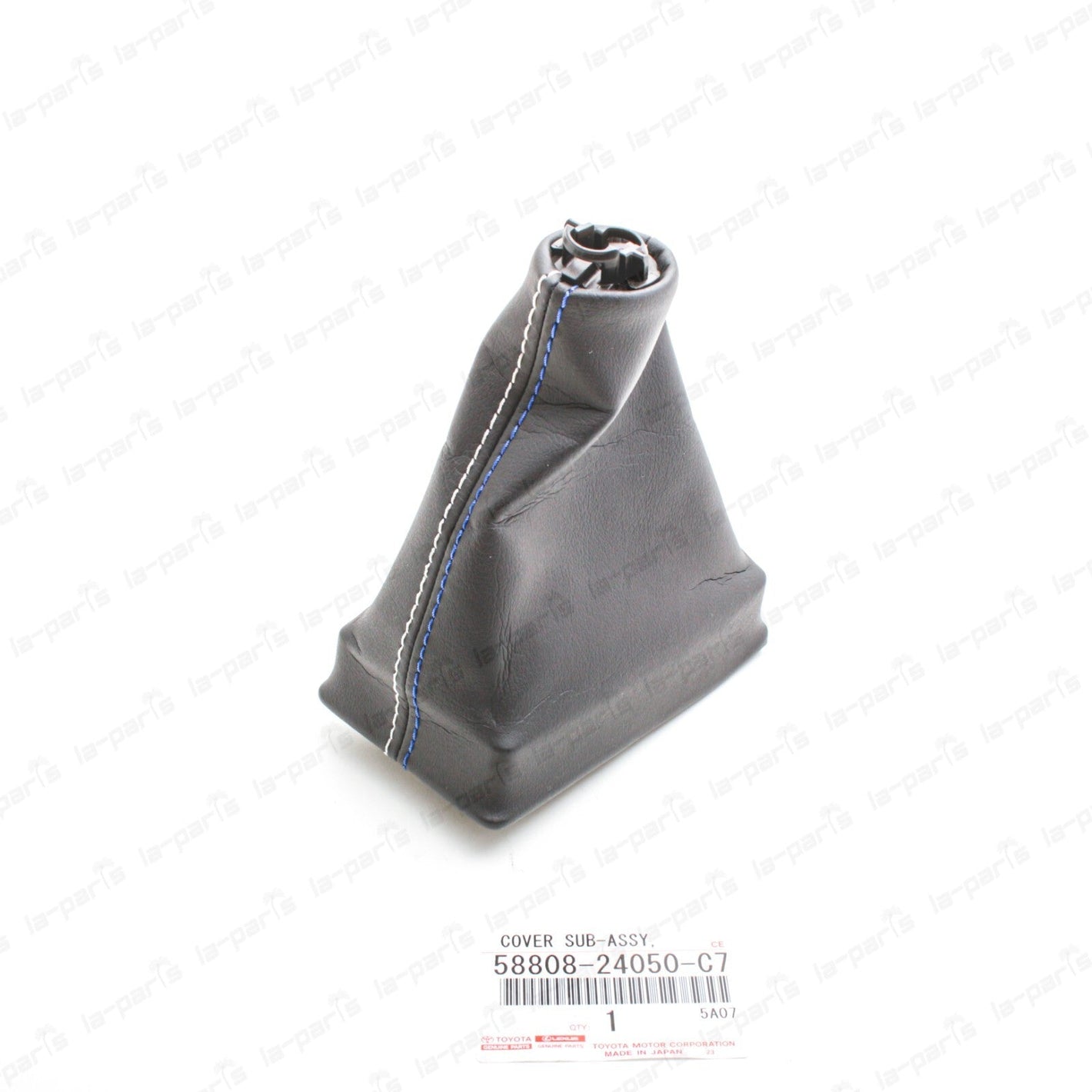 New Genuine Lexus 15-24 RC-F Blue & White Stitching Shift Boot 58808-24050-C7