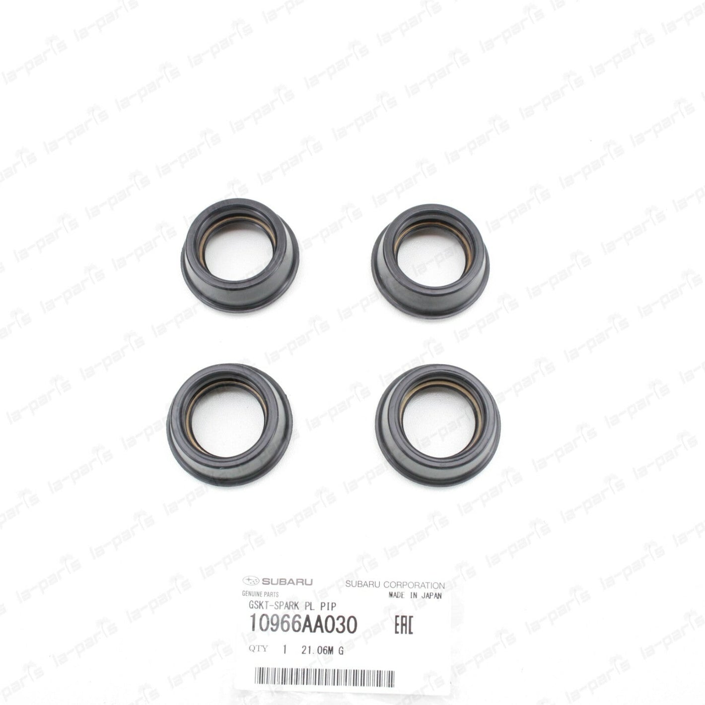 NEW GENUINE SUBARU IMPREZA FORESTER OUTBACK SPARK PLUG TUBE SEAL 10966AA030 x 4