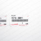 New Genuine Toyota Lc Lexus Lx450 91-97 Front Door Belt Mouldings Set Chrome