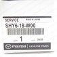 Genuine Mazda CX-5 Diesel Exhaust Gas Pressure Sensor Service Kit SHY6-18-W00