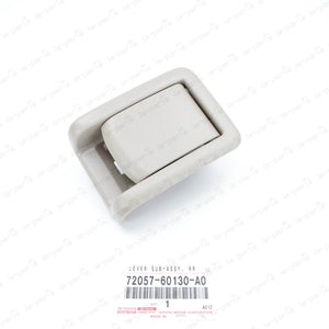 GENUINE TOYOTA LEVER SUB-ASSY, REAR SEAT LOCK CONTROL, RH/LH 72057-60130-A0
