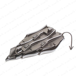 New Genuine Infiniti Q60 17-19 Front Grille Dark Gray Tow Hook Cover 62396-5CA0A