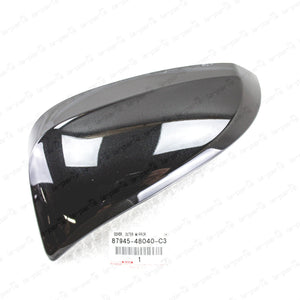 New Genuine Toyota 14-18 Rav4 209 Black Driver Side Outer Mirror Cover