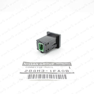 NEW GENUINE NISSAN INFINITI USB CONNECTOR AUXILIARY ADAPTER AUX 284H31FA0B