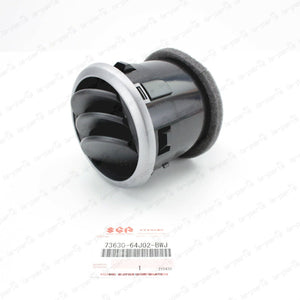 Genuine Suzuki 06-13 Grand Vitara Louver Side Vent Black/Gray 73630-64J02-Bwj