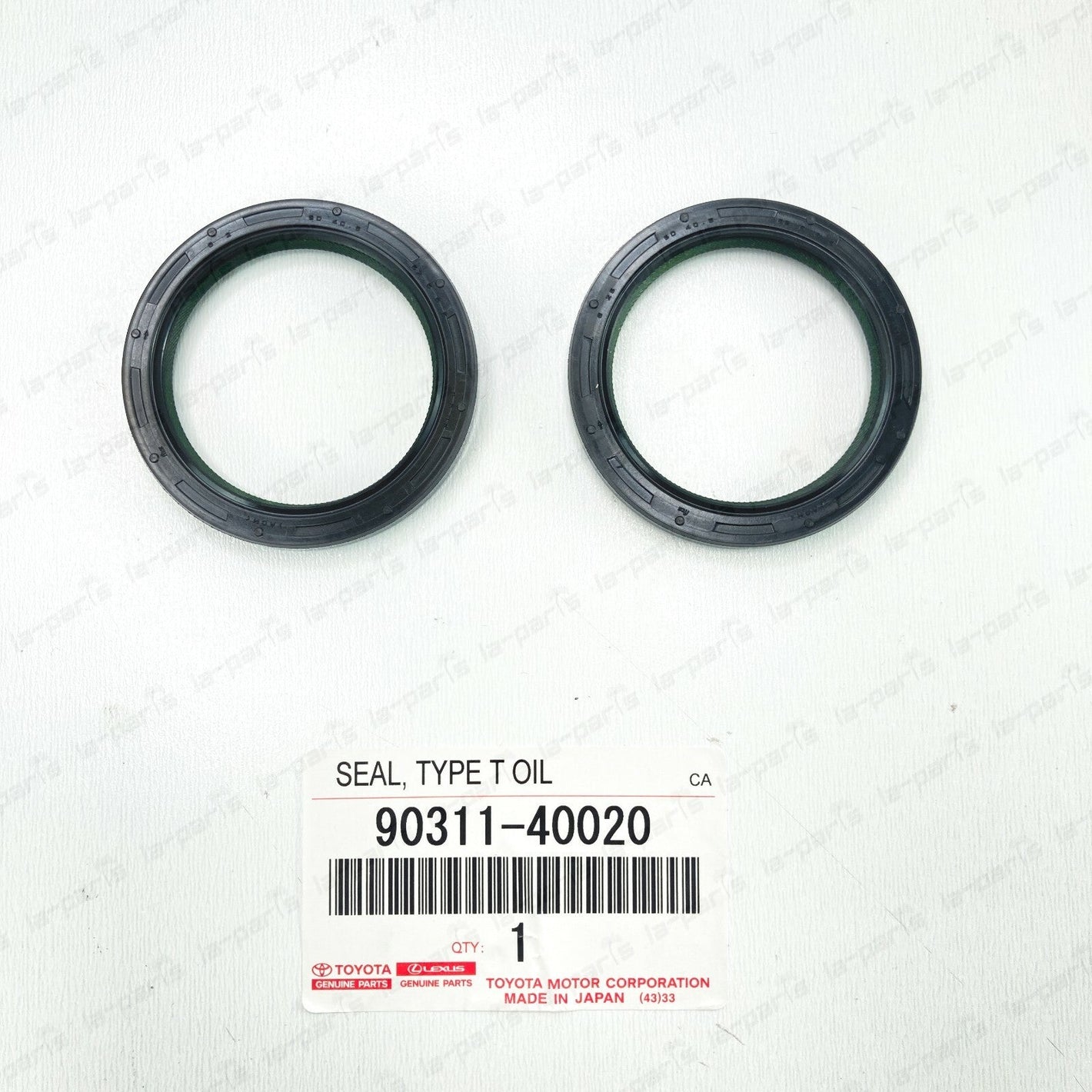 GENUINE 90311-40020 FOR LEXUS IS300 GS300 TOYOTA SUPRA CAM SHAFT SEAL SET OF 2