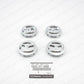SET OF 4 NEW GENUINE MAZDA CENTER  WHEEL CAP G22C-37-190A