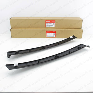 NEW GENUINE HONDA 92-95 CIVIC 2 3 DR DOOR GARNISH TRIM PILLAR SASH SET LH & RH