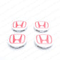 New Genuine JDM OEM Honda Integra Type R Civic SILVER Wheel Center Cap SET of 4