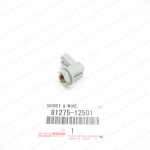 NEW GENUINE TOYOTA 13-16 RAV4 TAIL LAMP LIGHT TAILLIGHT BULB SOCKET 81275-12501