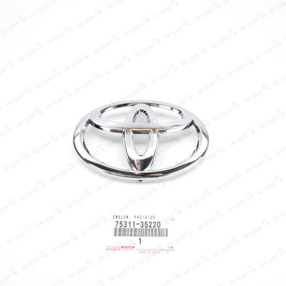 NEW GENUINE TOYOTA 2006-2009 4RUNNER FRONT RADIATOR GRILLE EMBLEM 75311-35220