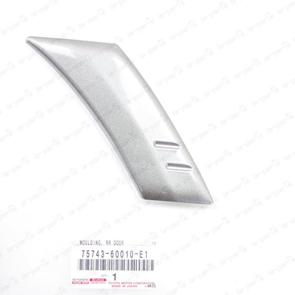 New Genuine Toyota LC100 LX470 Passenger Side Rear Arch Molding 75743-60010-E1