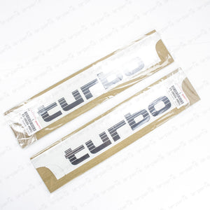 New Genuine Toyota Land Cruiser HDJ80 HDJ81 HDJ81V Turbo Rear Quarter Decal Pair